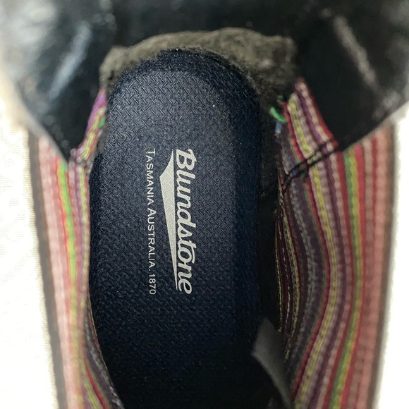 Blundstone 500 Chelsea Boot Multicolor Stripes - Size 6 AUS - Picture 7 of 11